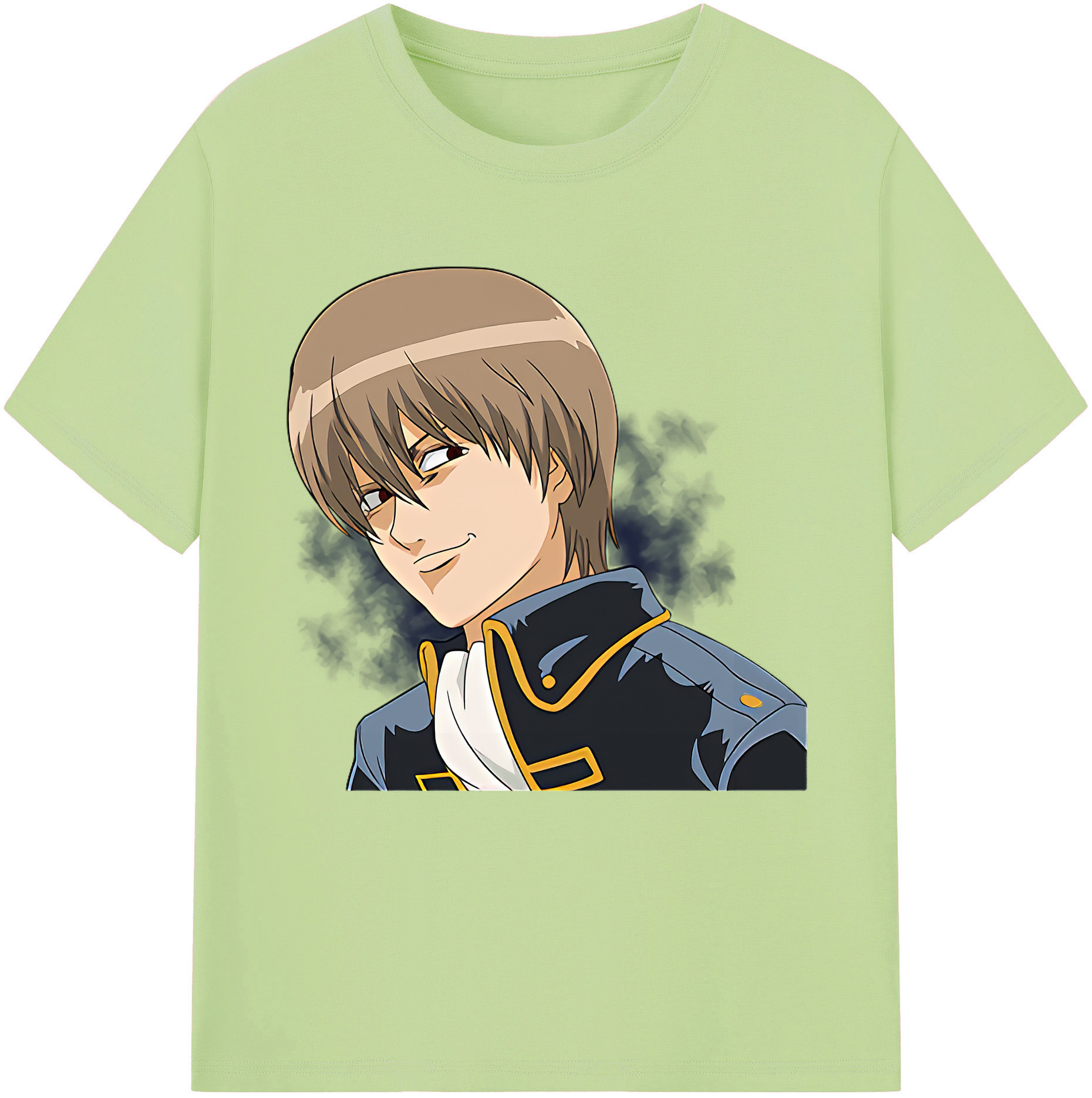 （画像用） ぎんたま 坂田銀時（さかたぎんとき） 神楽 志村新八（しむら しんぱち） GINTAMA Sakata Gintoki Kagura Shimura Shinpachi 綿100％半袖Tシャツ（フロントプリント）